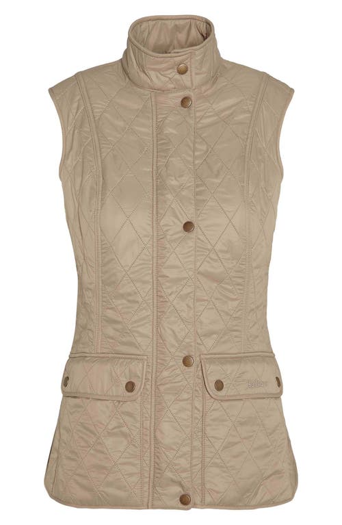 Barbour Wray Fleece Lined Vest In Brown