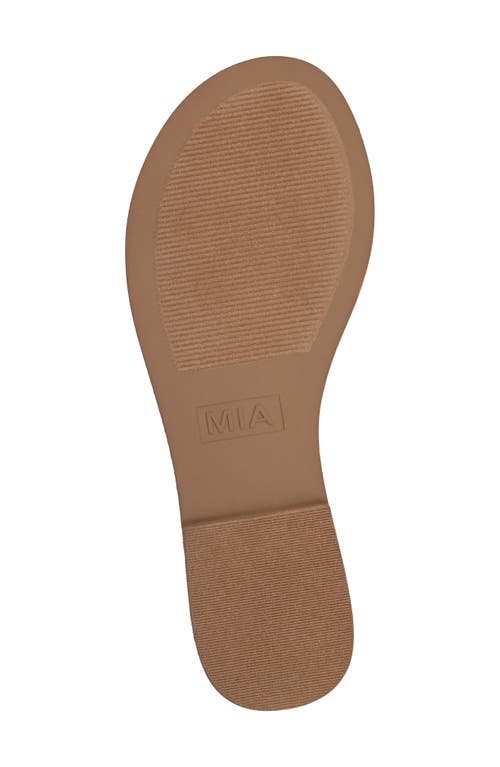 MIA MIA VALORA CROCHET SLIDE SANDAL