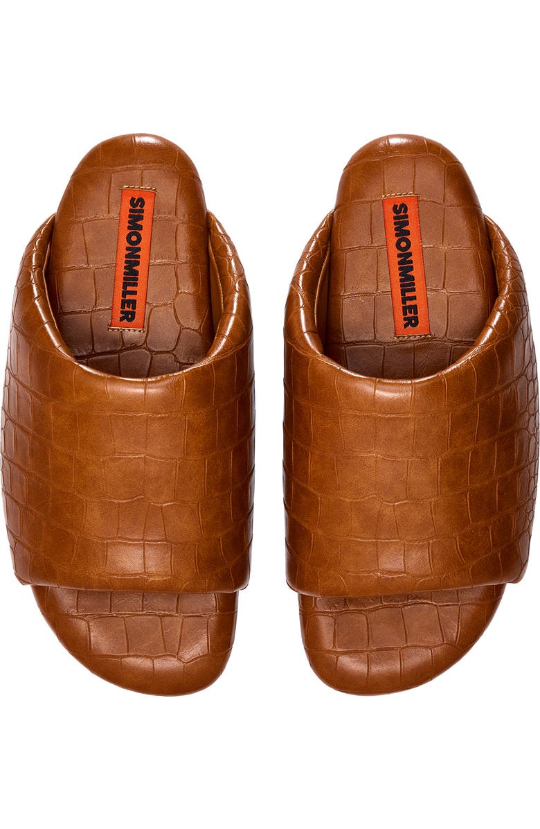 SIMONMILLER Bubble Slide, Alternate, color, Chestnut