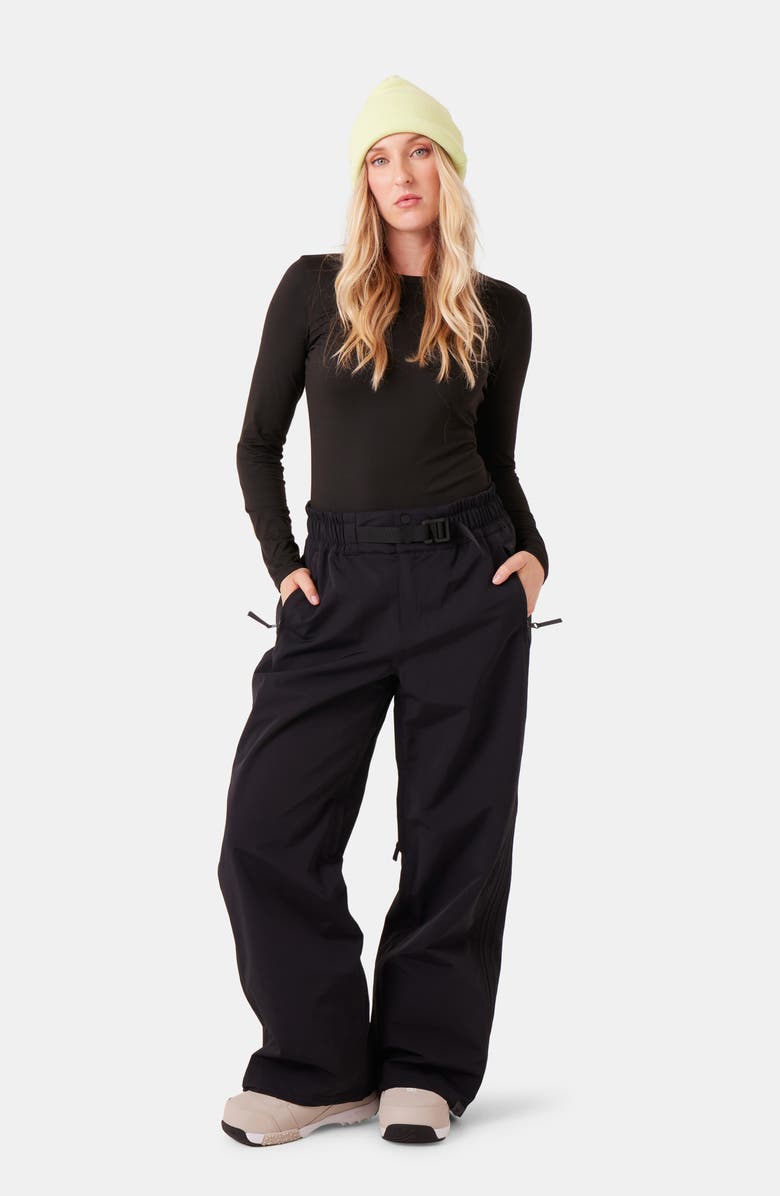 Roxy Bleeker Pants, Alternate, color, Black