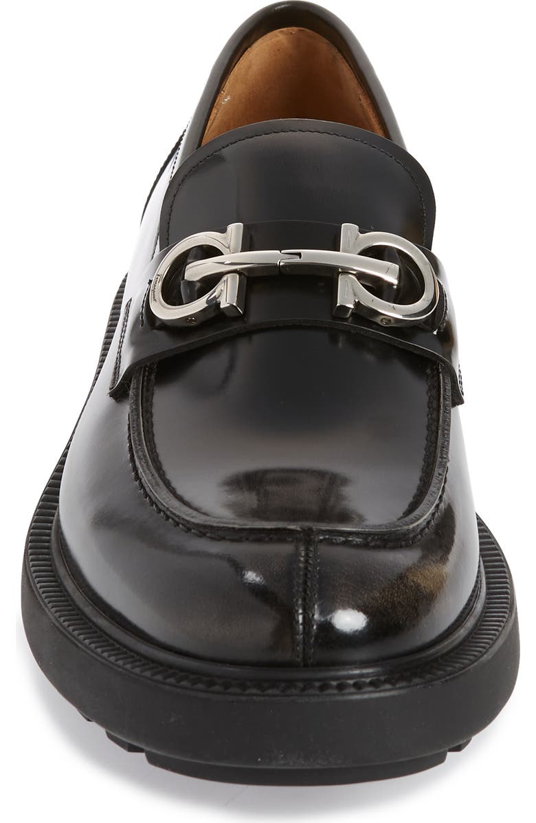 FERRAGAMO Galles Gancio Bit Loafer, Alternate, color,