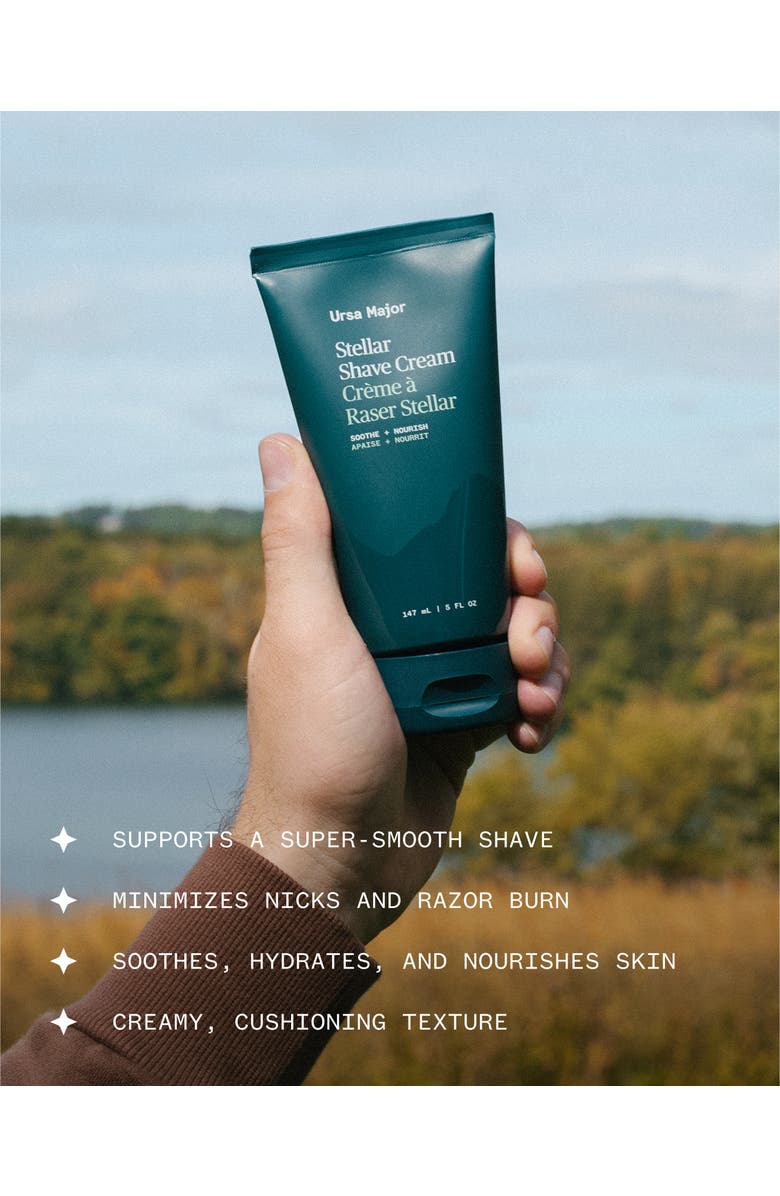 Ursa Major Stellar Shave Cream, Alternate, color, Green
