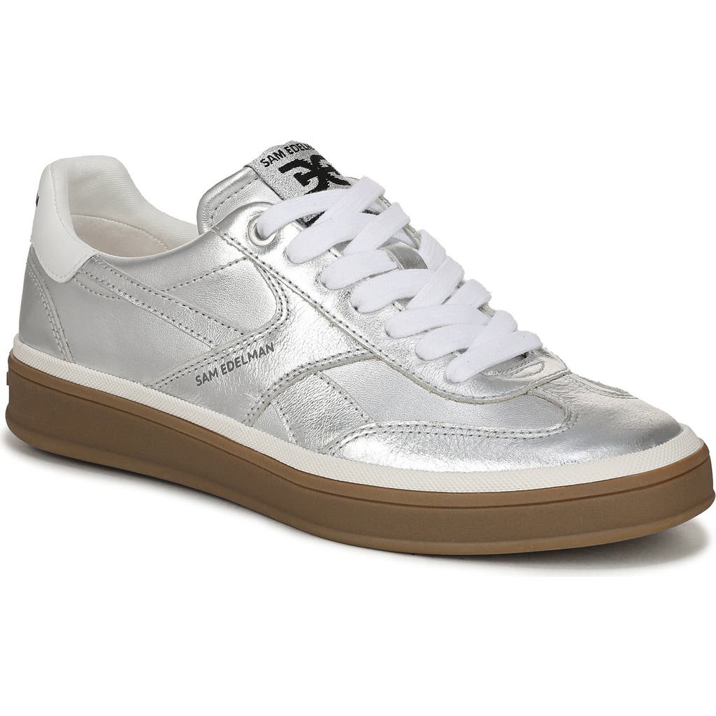 Sam Edelman Althea Sneaker In Silver