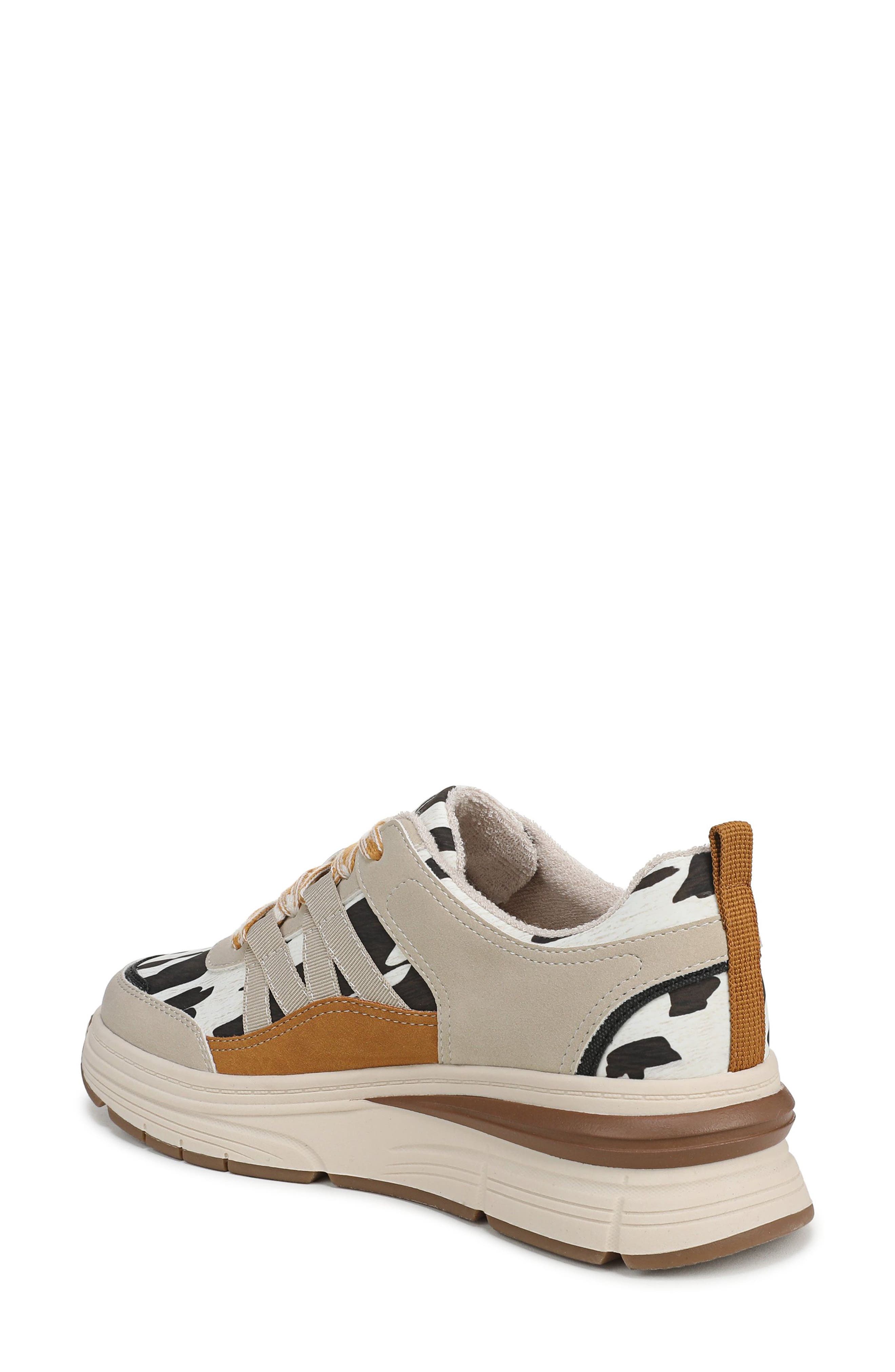 Blowfish Malibu Laurel Sneaker, Alternate, color, Tan/ Gold Multi Suede