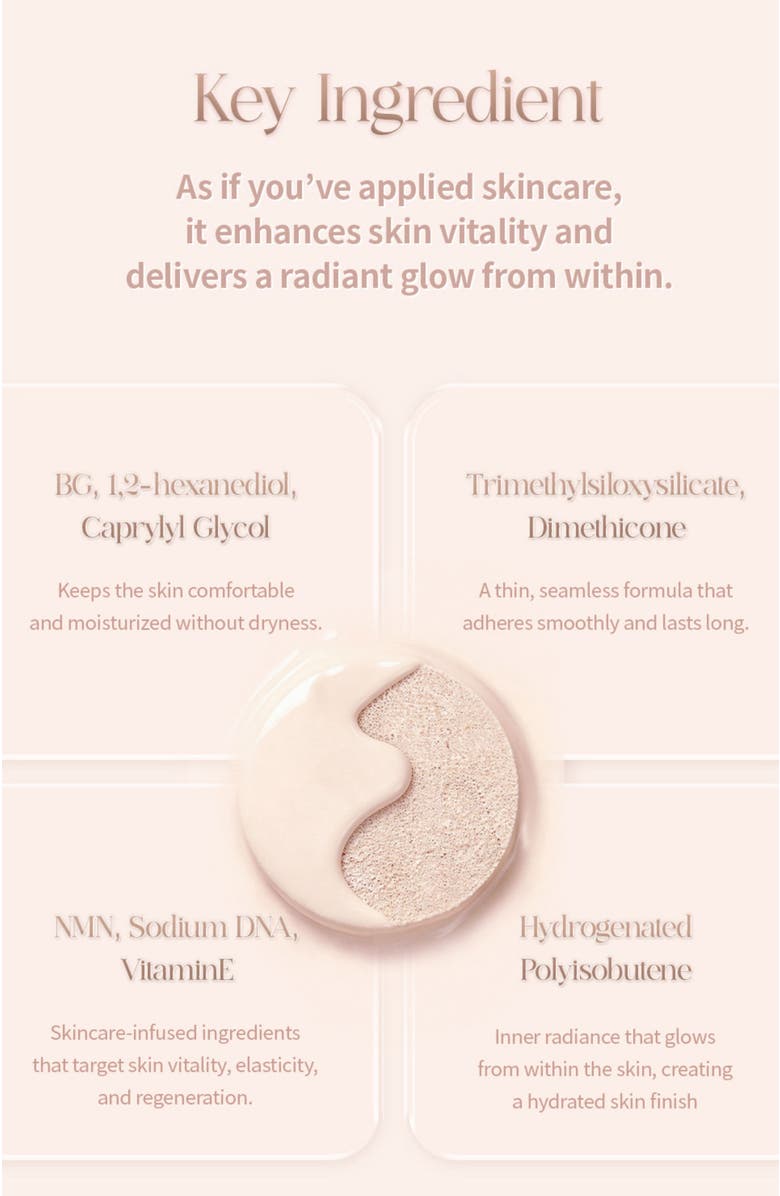 Siia Cosmetics 2-Pc. Flawless Glow Cushion Foundation, Alternate, color, N12 Mocha