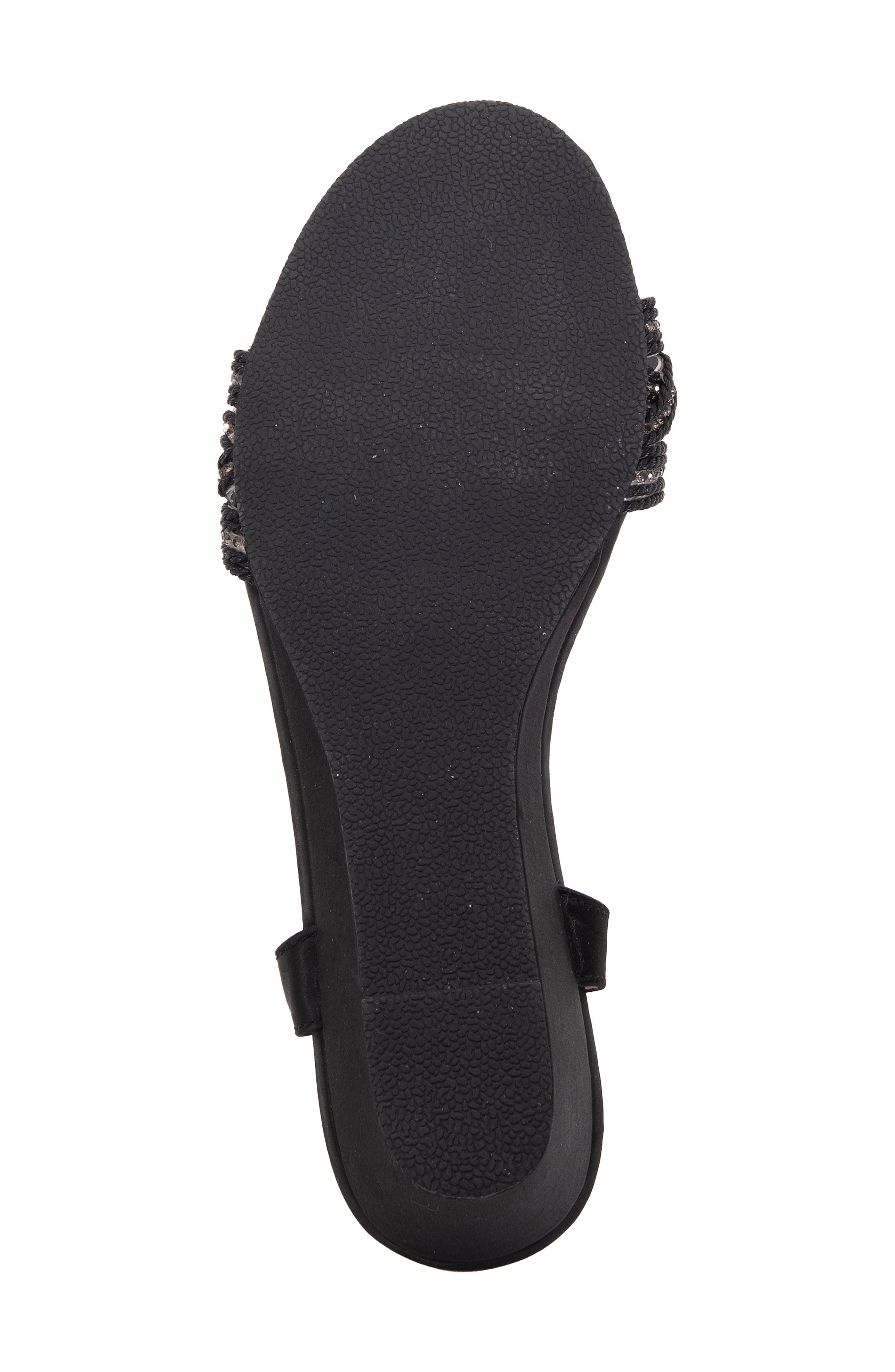 David Tate Indigo Wedge Sandal, Alternate, color, Black