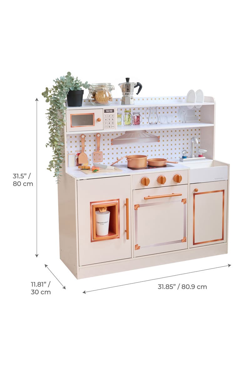Little Chef St. Louis Play Kitchen & Accessories, Alternate, color, WHITE