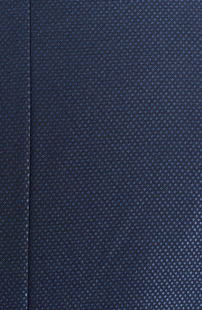 SAVILE ROW CO Slim Fit Geometric Printed Sport Coat, Alternate, color, Navy