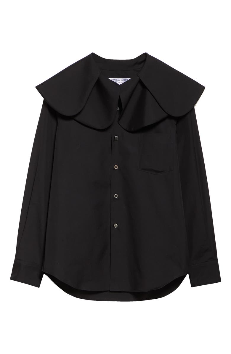Comme des Garçons Comme des Garçons Cotton Broadcloth Button-Up Shirt, Alternate, color, 