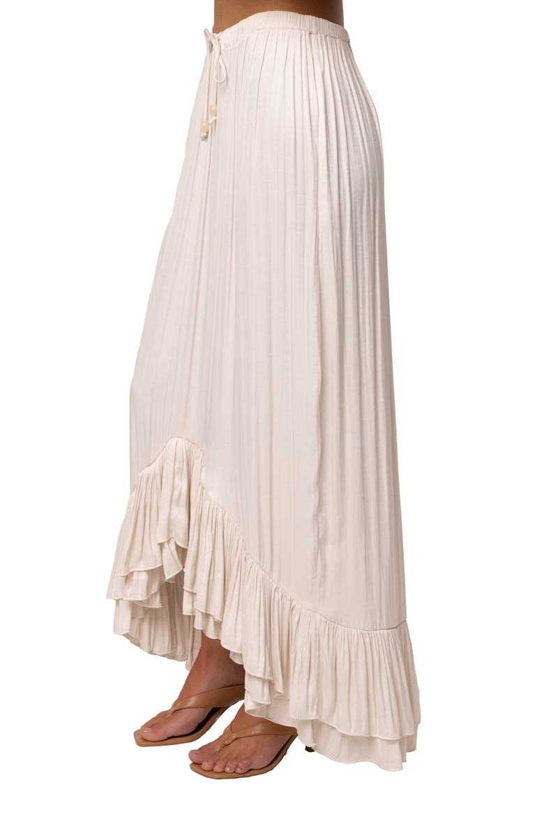 Sun And Sand Maxi Skirt, Alternate, color, Ivory