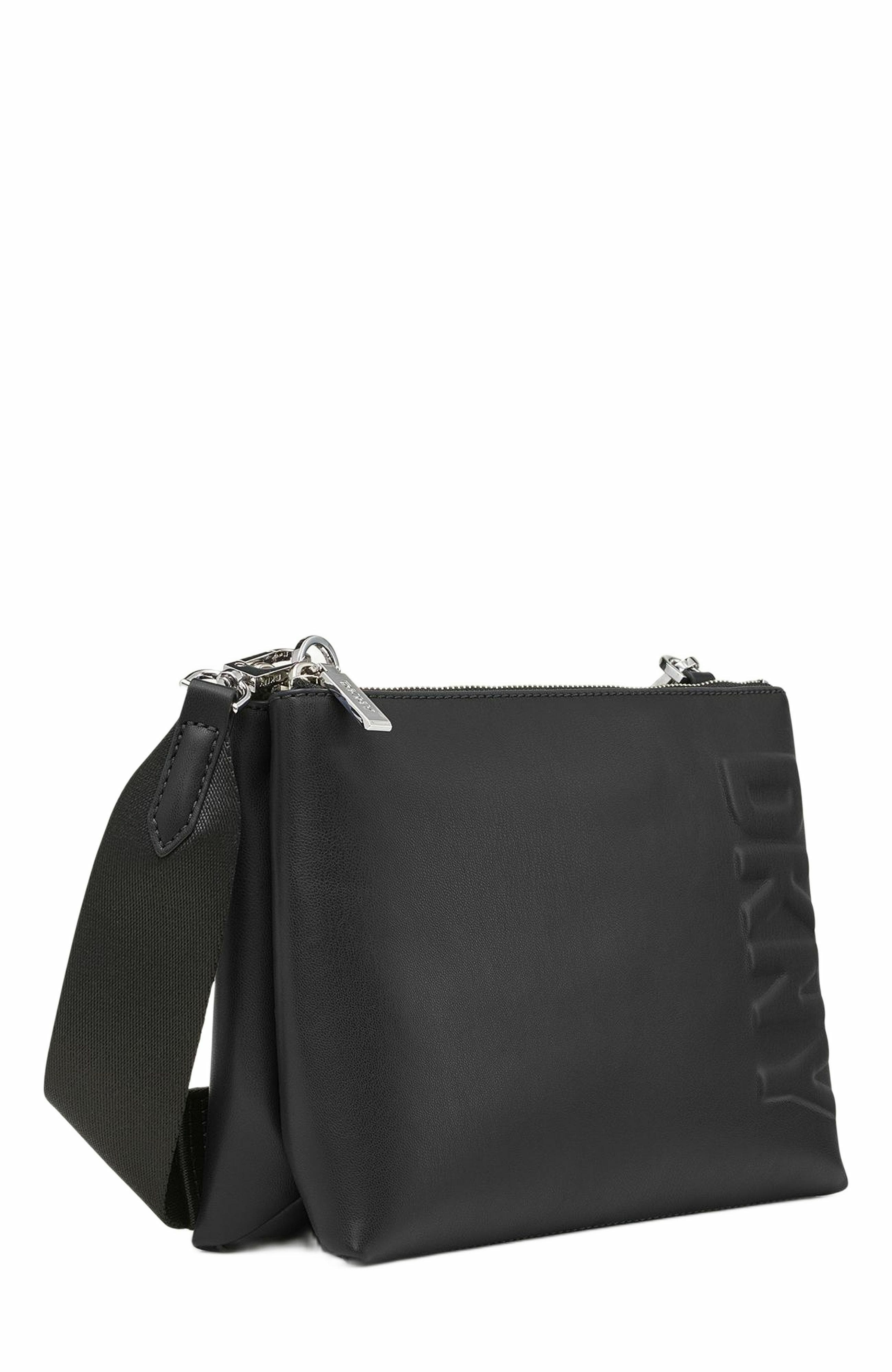 Tinsley Crossbody Bag, Alternate, color, Black/Silver
