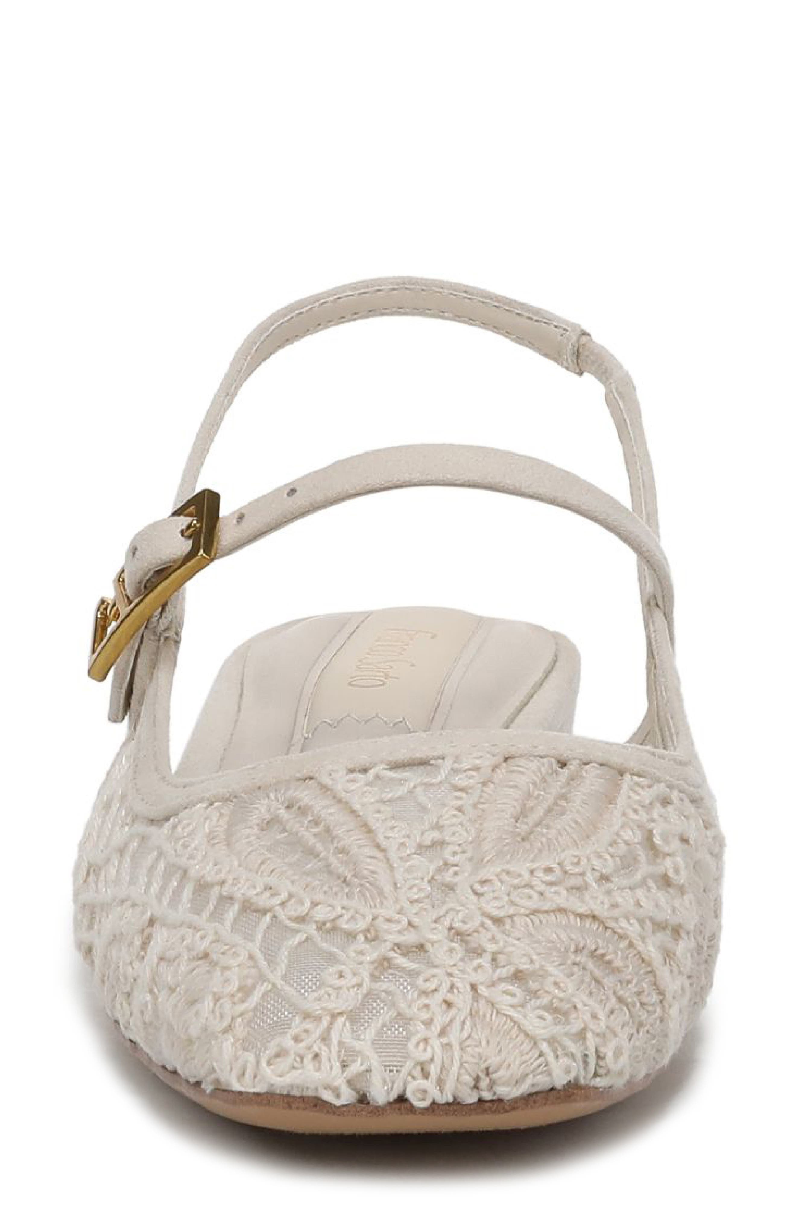Destin Slingback Flat, Alternate, color, VANILLA BEIGE