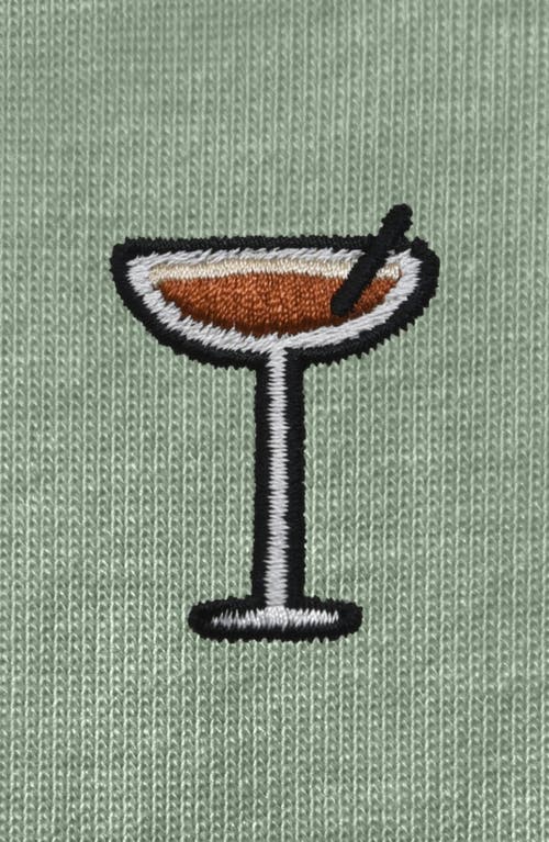 DALIX DALIX MENS ESPRESSO MARTINI MIDWEIGHT TEE 