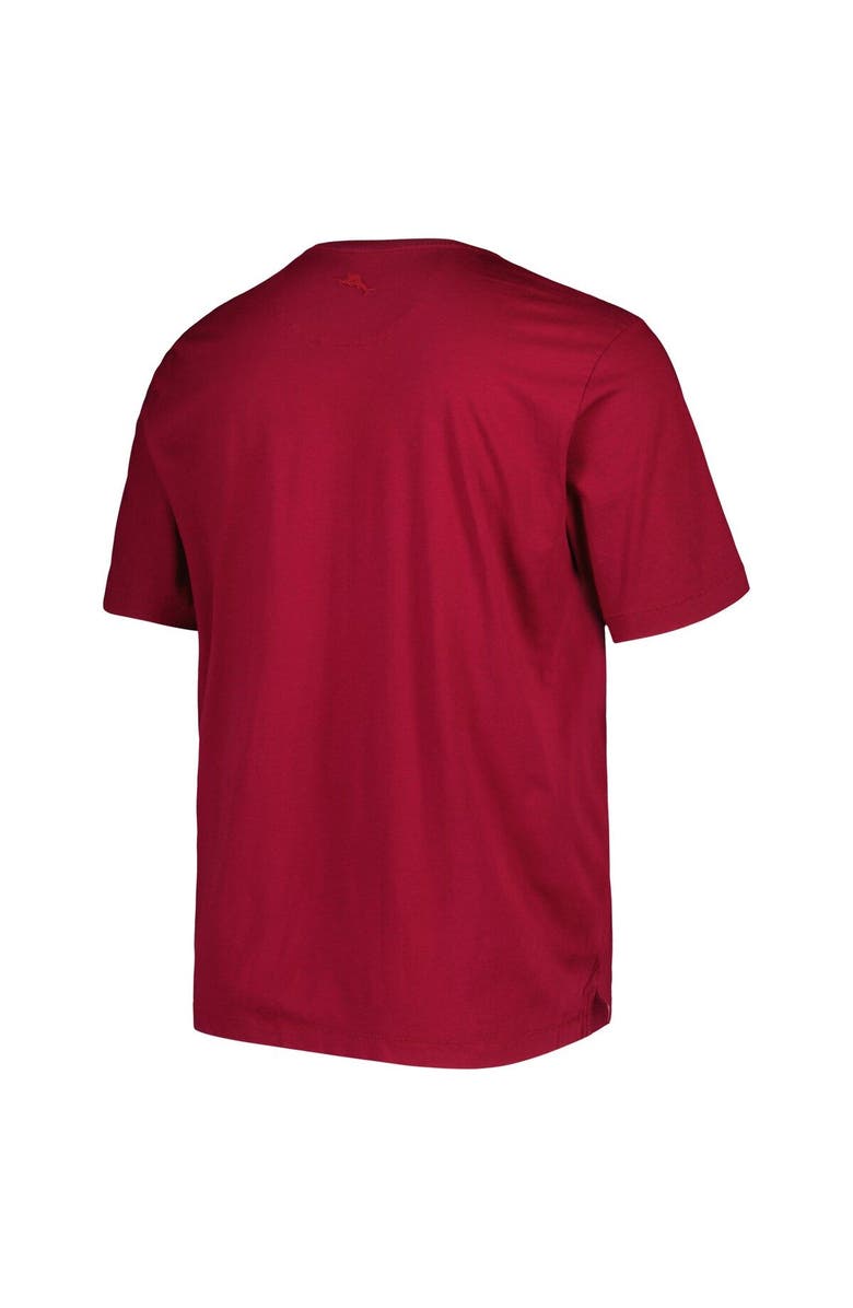 Tommy Bahama Men's Tommy Bahama Burgundy Washington Commanders Bali Skyline T-Shirt, Alternate, color, 