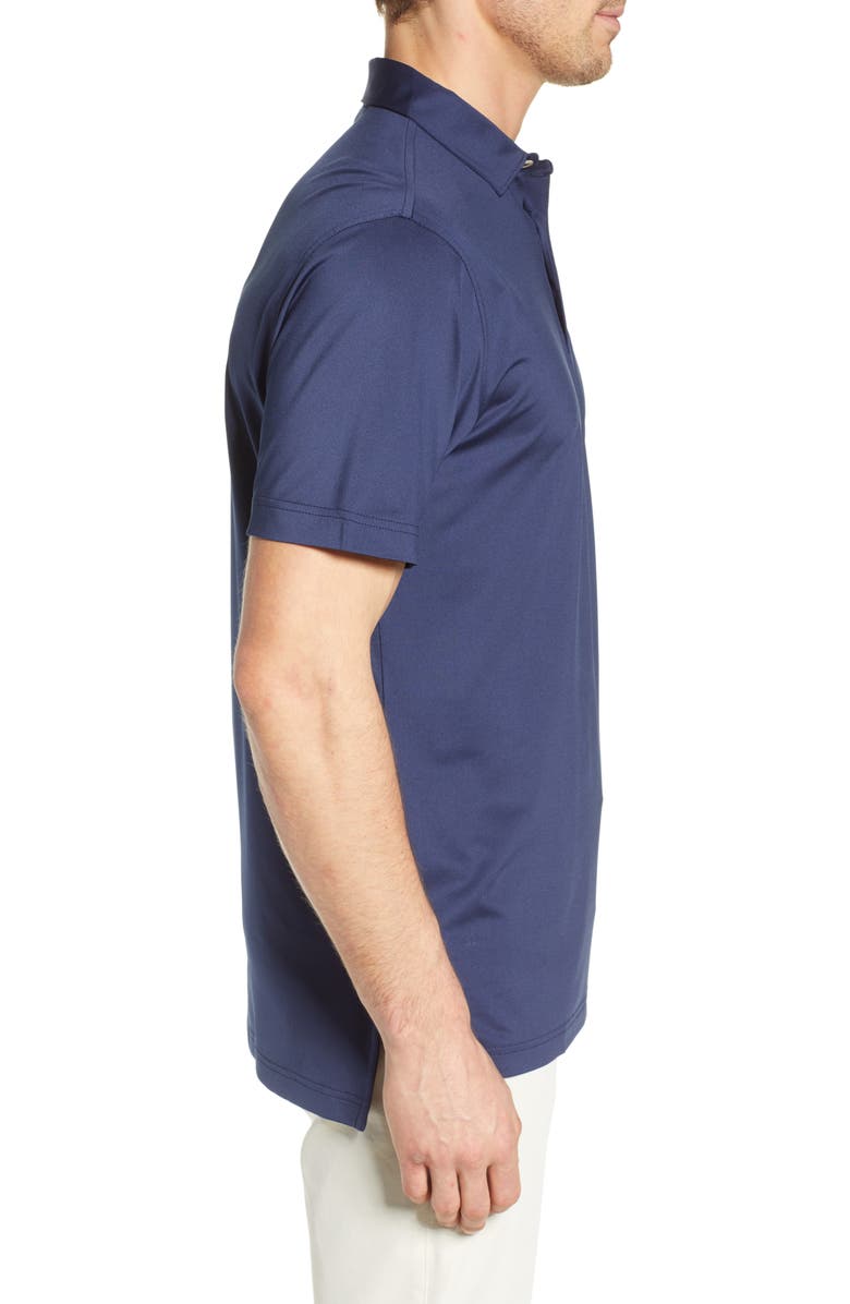Peter Millar Sean Regular Fit Stretch Jersey Polo, Alternate, color, Navy