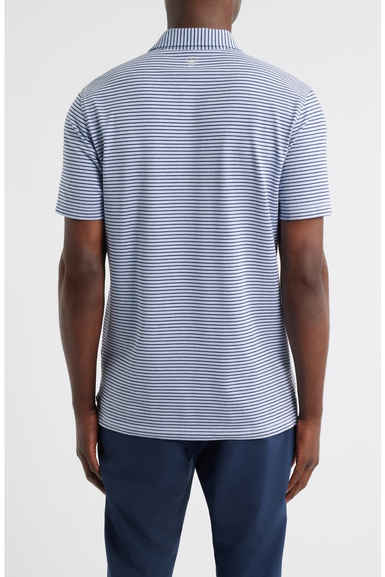 Crown Crafted Albatross Pima Cotton Blend Polo, Alternate, color, DUSK BLUE
