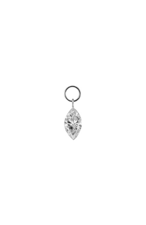 MARIA TASH MARIA TASH MARQUISE DIAMOND CHARM 