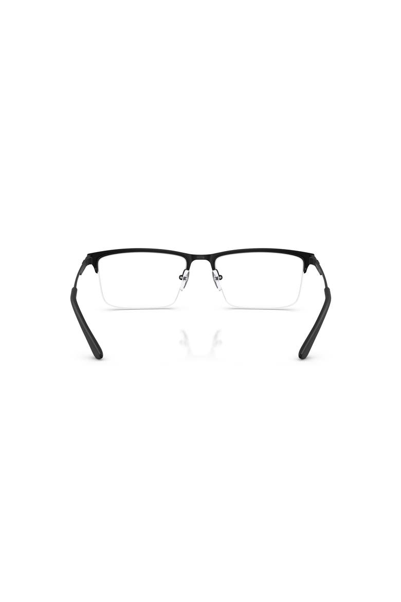 55mm Rectangle optical glasses, Alternate, color, Black