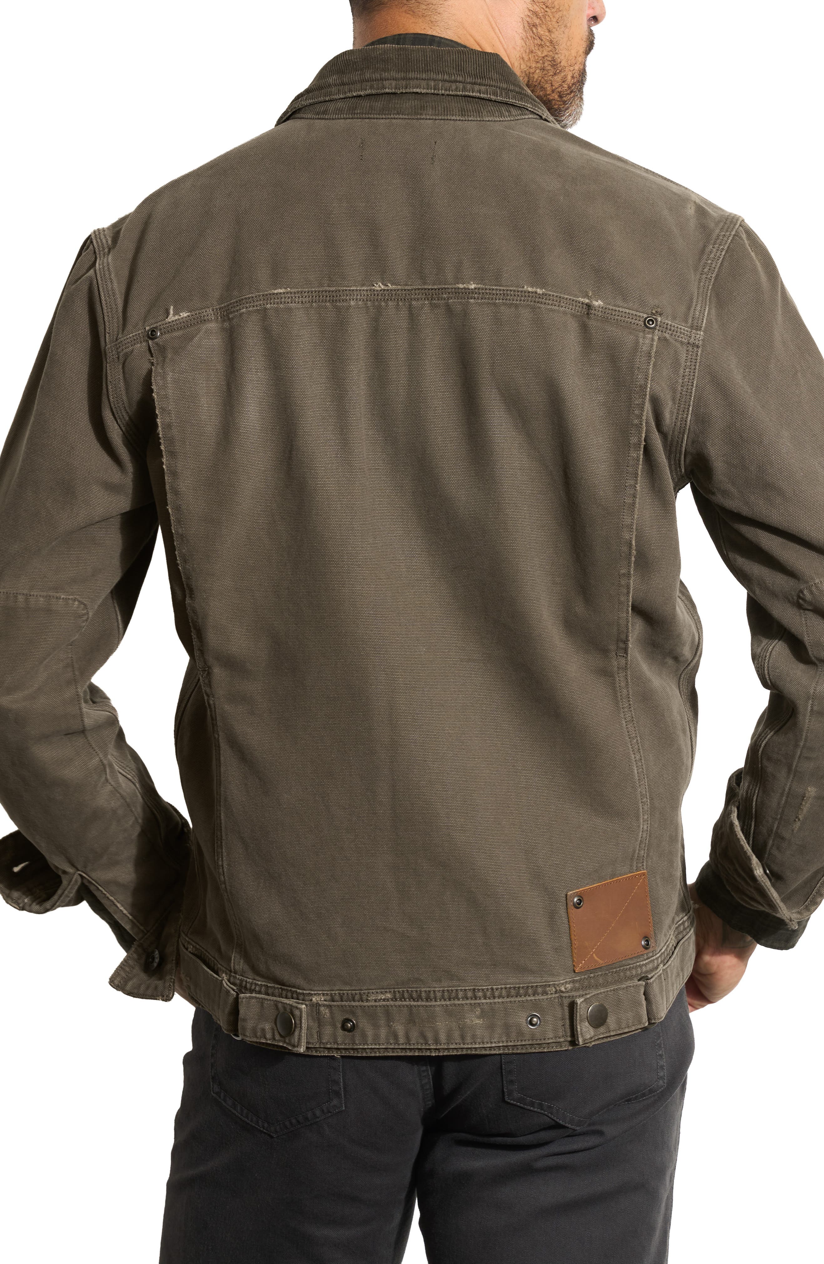 Baron Canvas Trucker Jacket - image 4