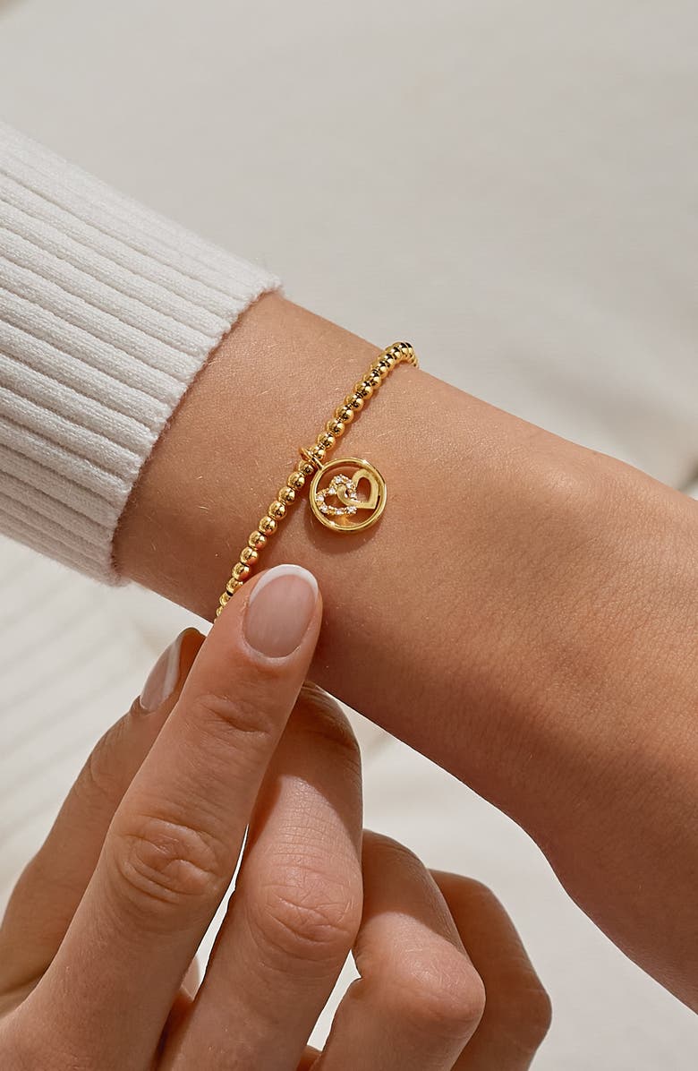 A Littles & Co A Little 'Love And Friendship' Bracelet In Gold-Tone Plating, Alternate, color, Metallic Gold