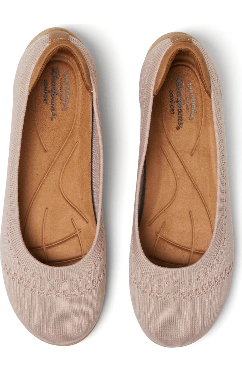 DEARFOAMS Misty Ballet Flat, Alternate, color, Pink
