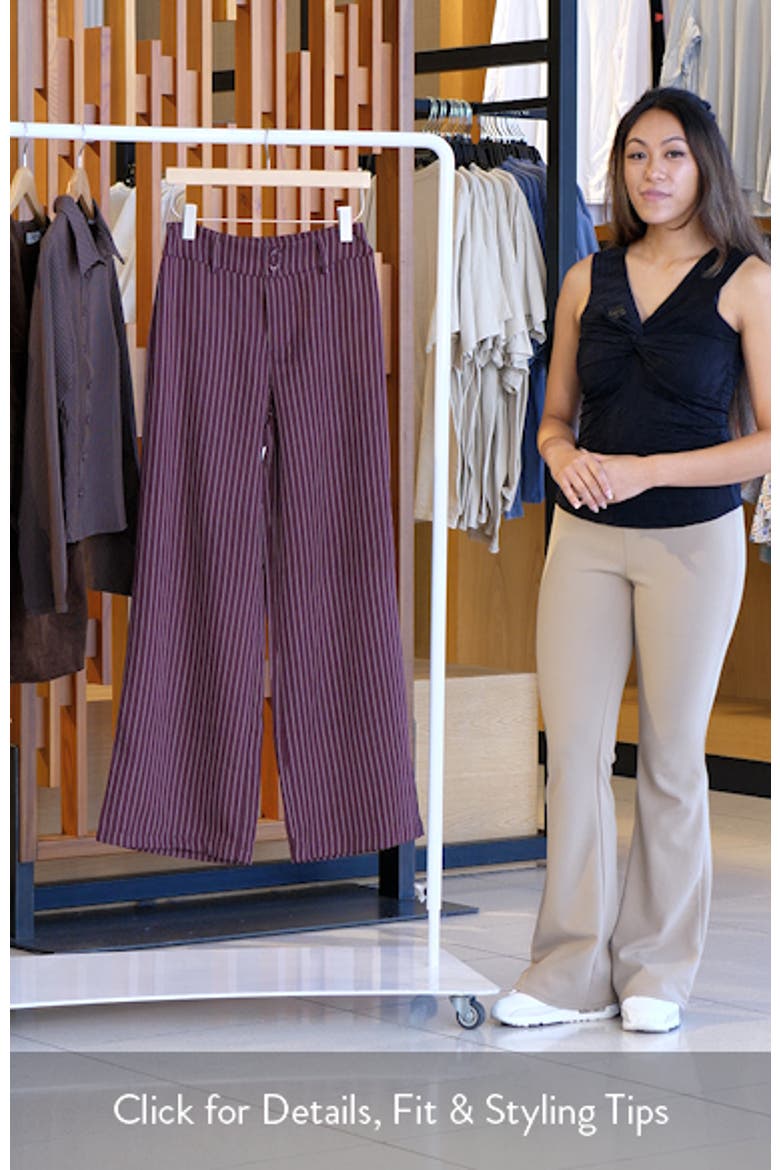 Lorenne Stripe Wide Leg Pants video