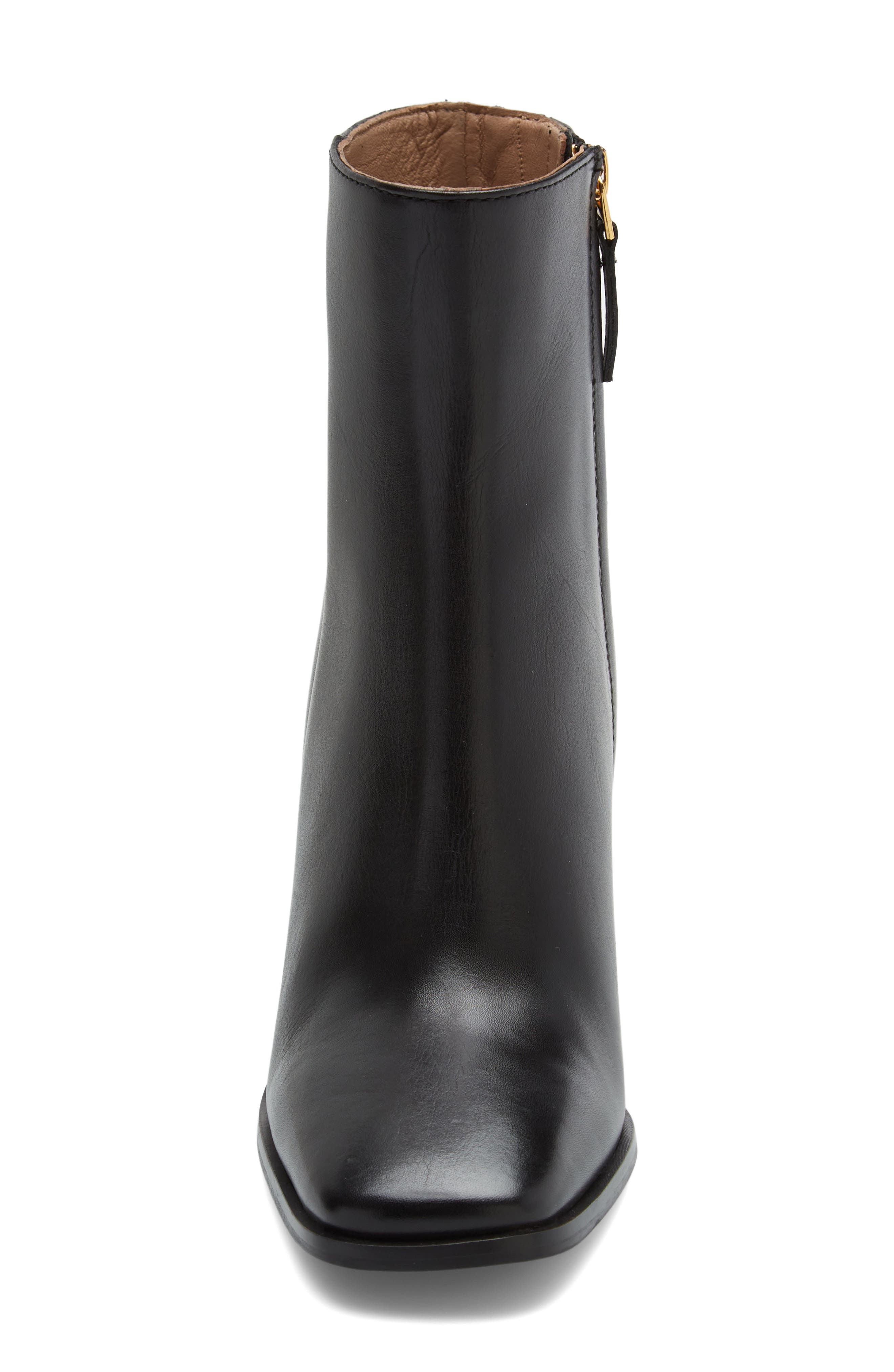 Reiss Casey Square Toe Bootie, Alternate, color, 