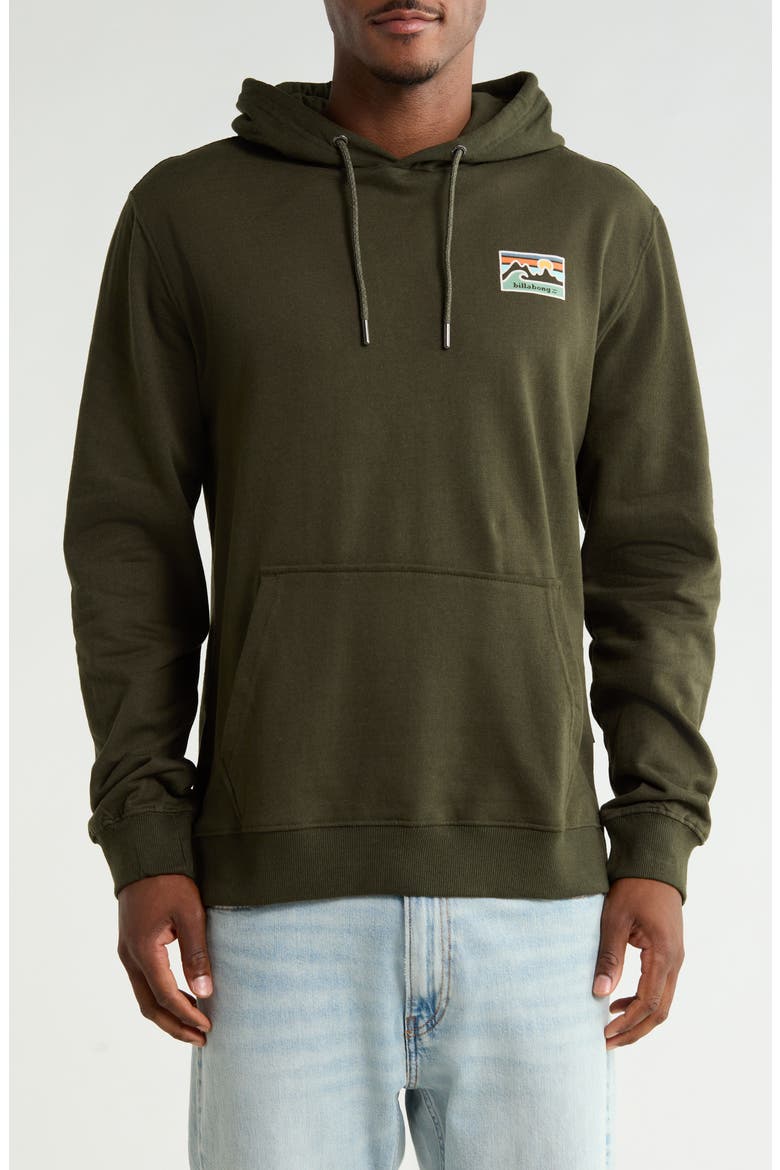 Tuck Graphic Hoodie, Main, color, DEEP DEPTHS