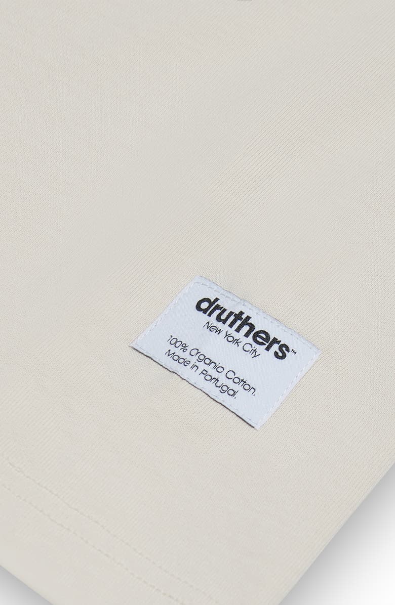 Druthers NYC Heavyweight Organic Cotton T-Shirt, Alternate, color, Ecru