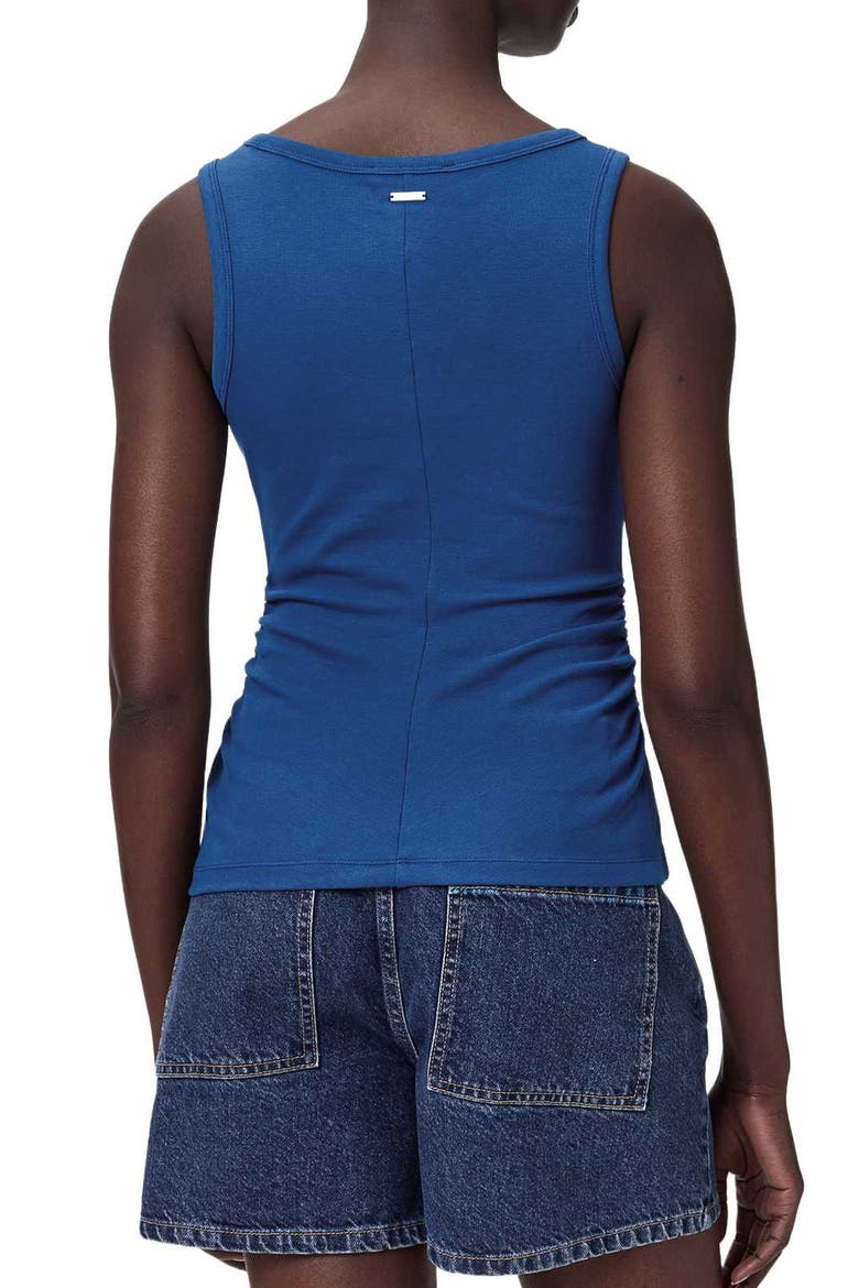 Katarina Side Ruched Top, Alternate, color, JOANNE BLUE