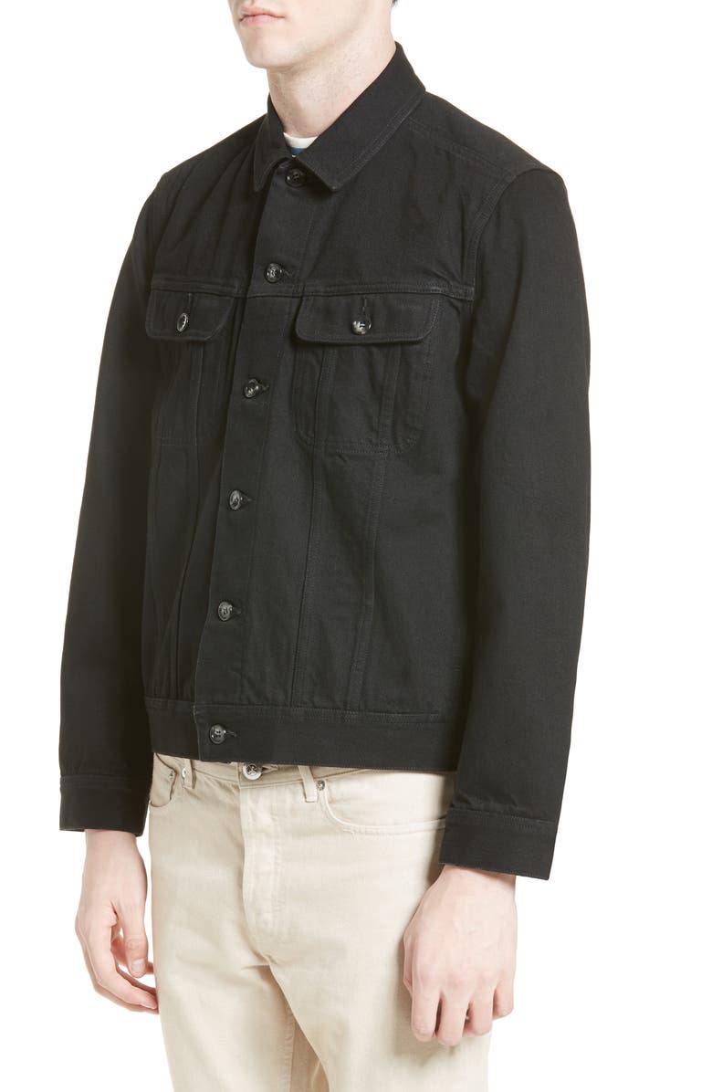 A.P.C. Veste Benjamin Denim Jacket, Alternate, color, 