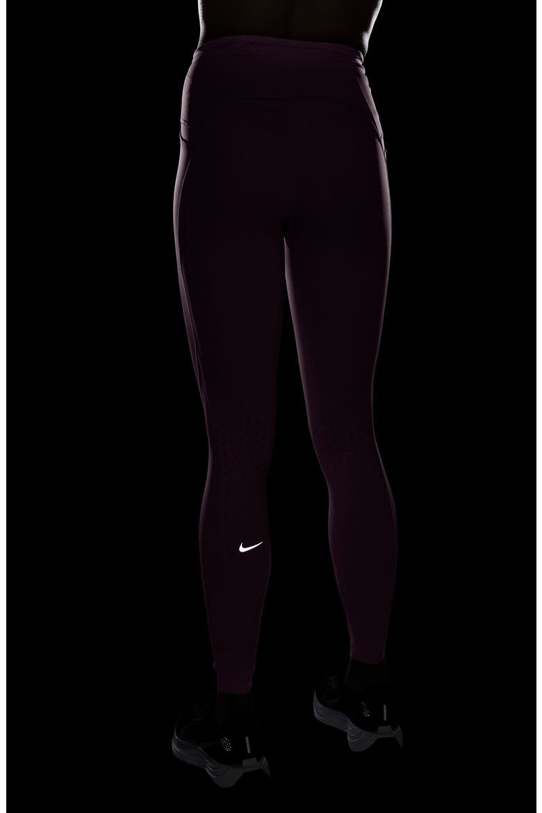 Swift High-Waisted Pocket 7/8 Running Leggings, Alternate, color, 503 L MAGN/REFSIL