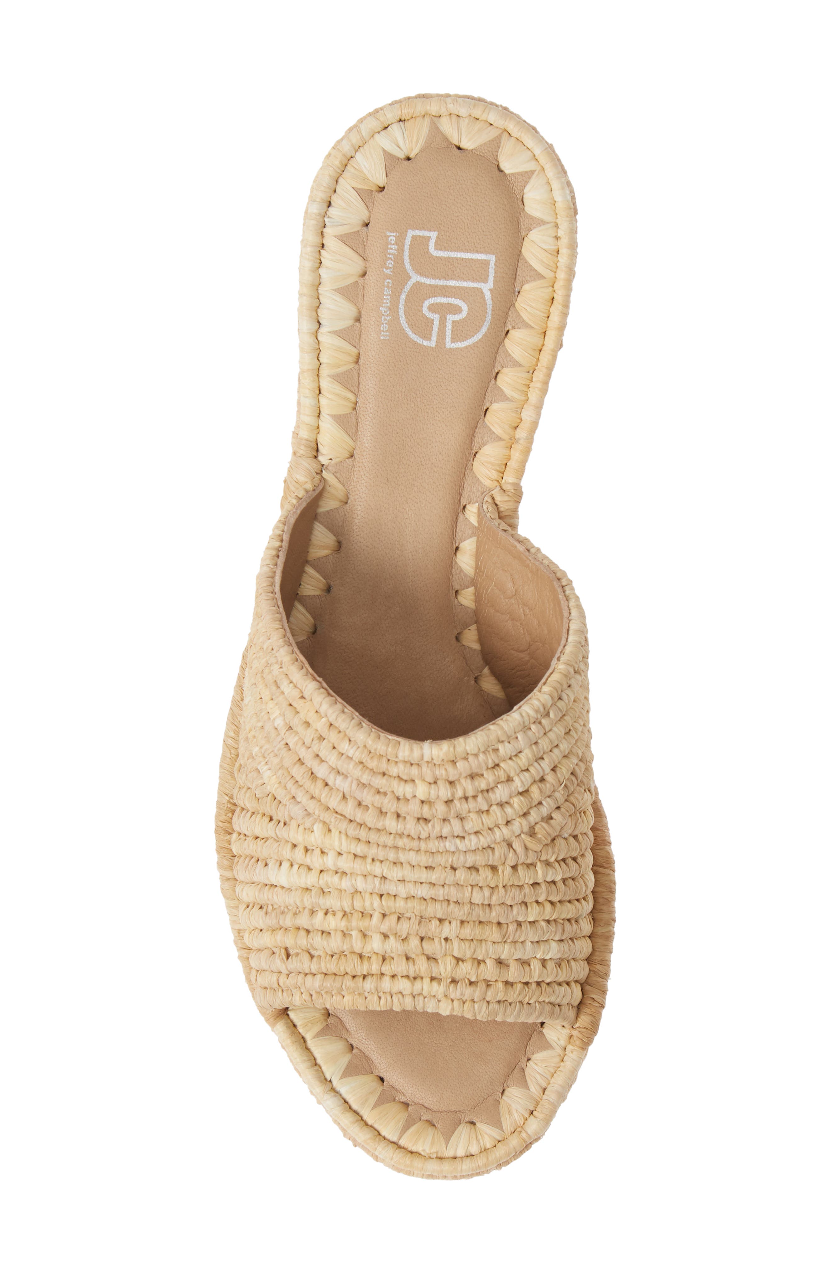 Jeffrey Campbell Romeno Espadrille Platform Slide Sandal, Alternate, color, 