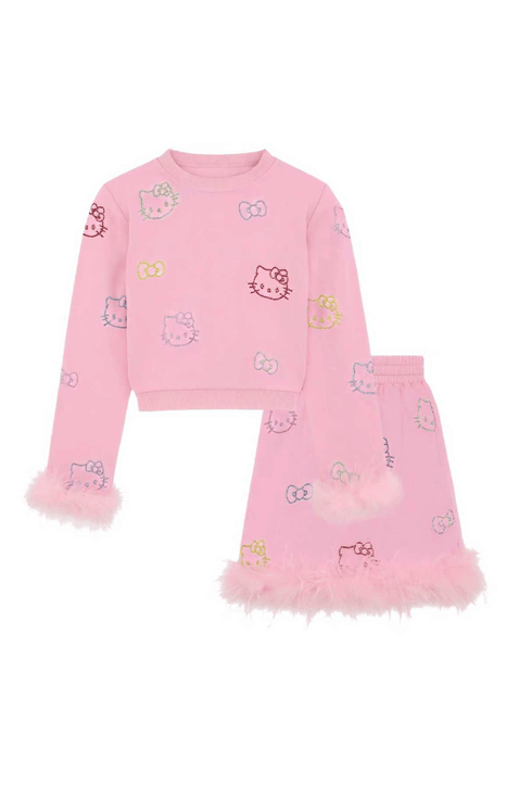 Crystal Hello Kitty® Feather Set