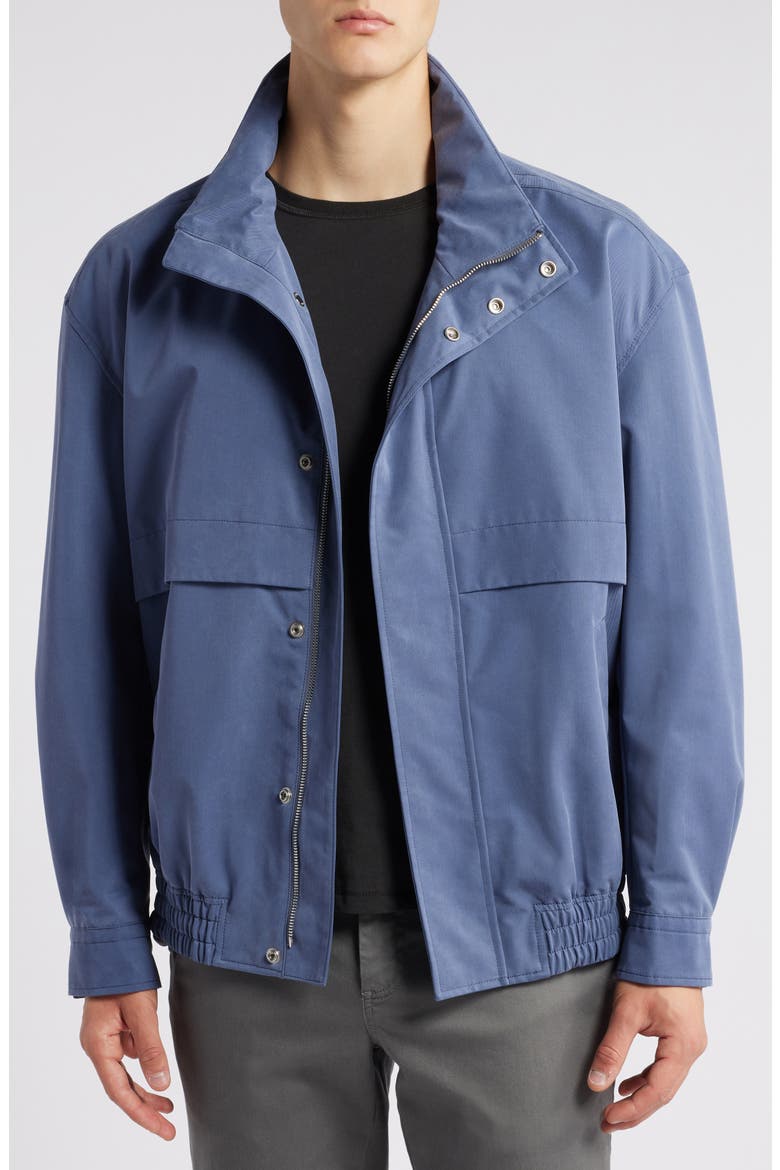 Callyx Zip-Up Jacket, Alternate, color, NAVY