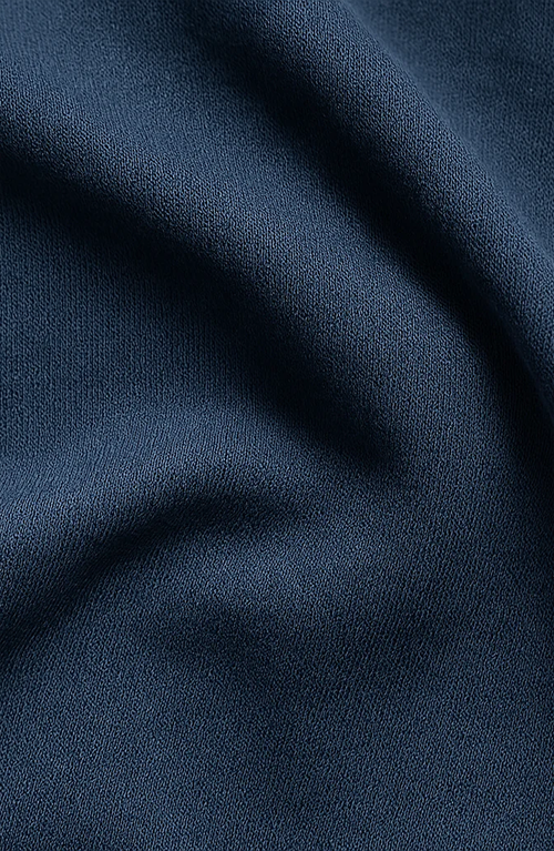 Regent Row Organic Cotton Crew Neck Tee In Blue