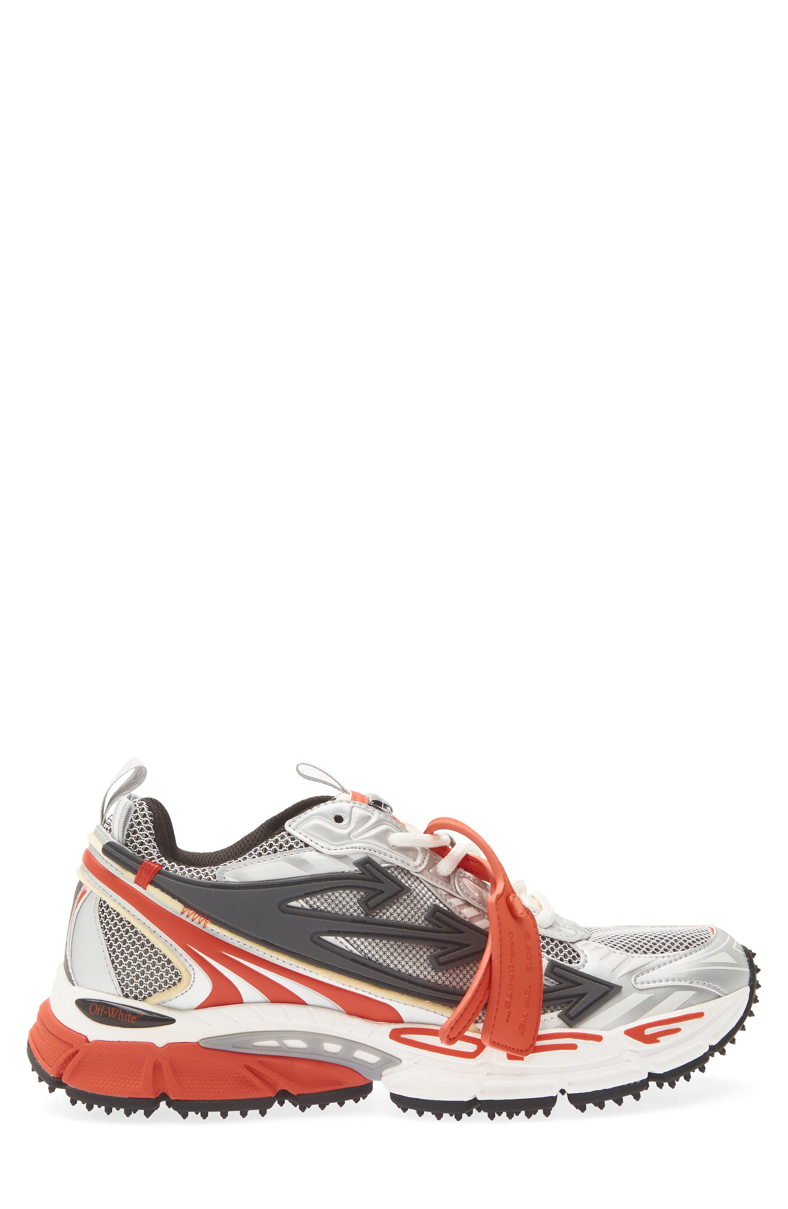 Be Right Back Sneaker, Alternate, color, GREY/ RED