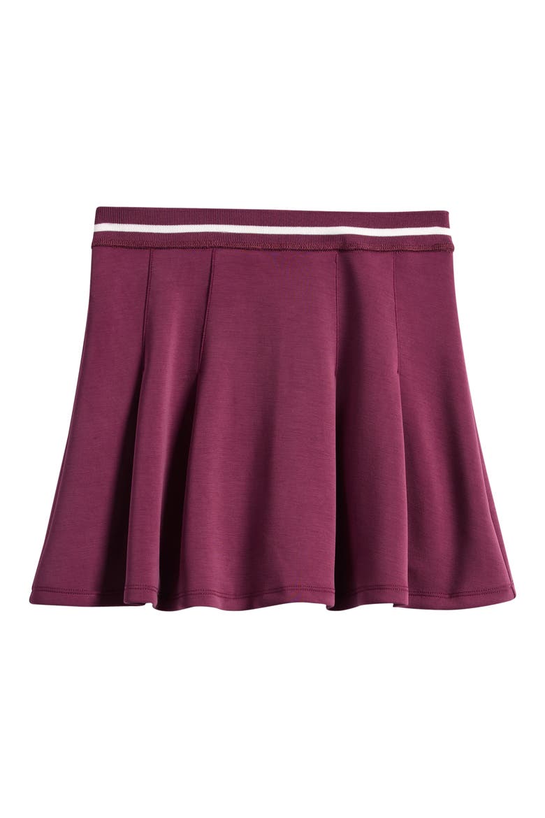 Kids' Cloud Pleated Skort, Main, color, PLUM