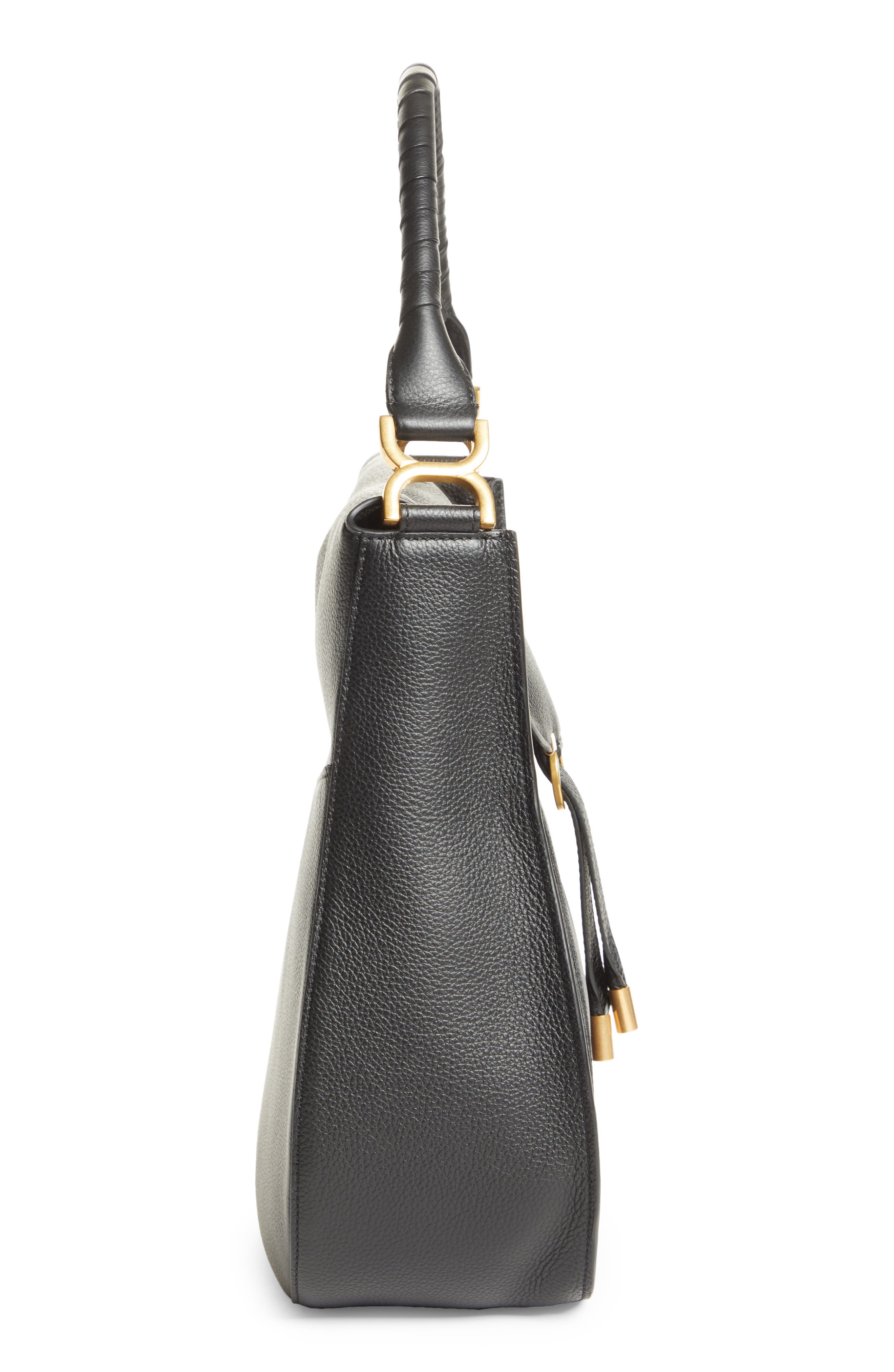 Chloé Marcie Leather Hobo, Alternate, color, 