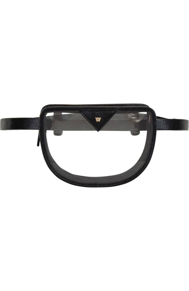 Kelly Wynne Clear BRB Convertible Crossbody & Belt Bag, Main, color,