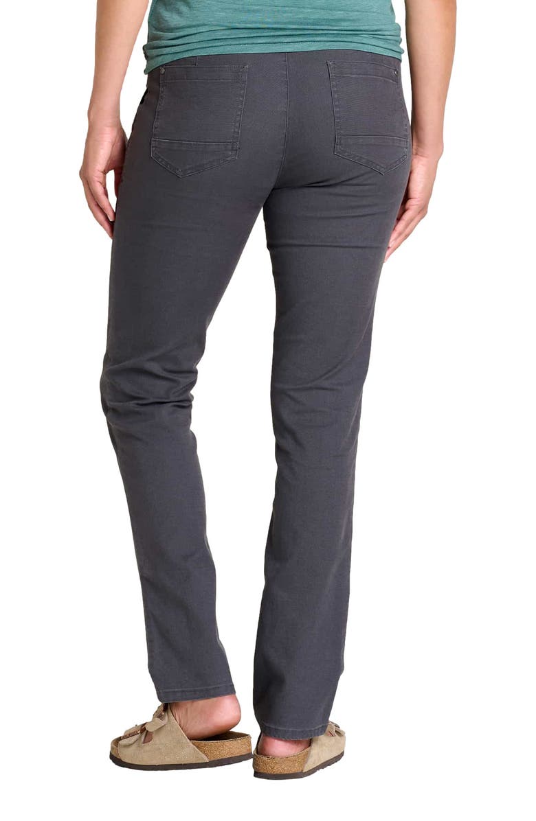 Toad & Co Earthworks Slim Pant, Alternate, color, Soot