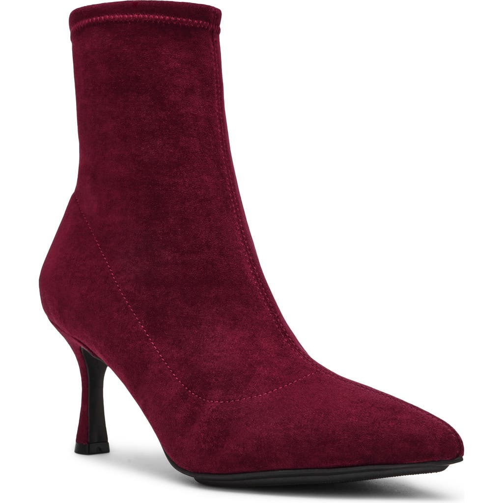 Anne Klein Reese Pointed Toe Boot In Purple