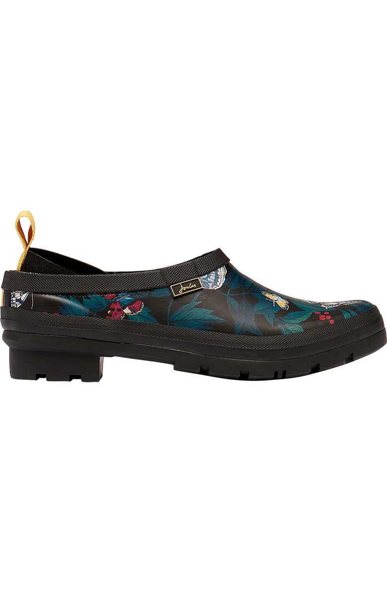 Joules Pop On Waterproof Rain Boot Clog, Alternate, color,