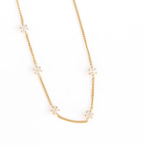 Diamond Repeat Necklace