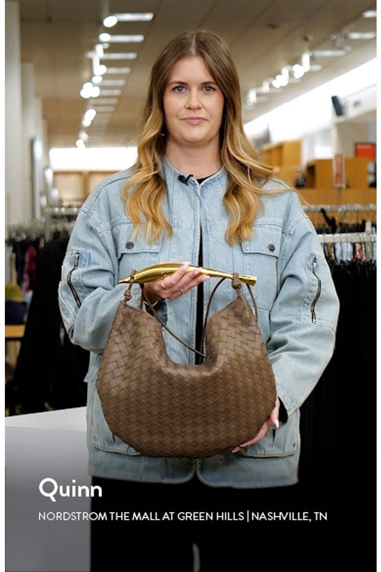 Sardine Intrecciato Leather Top Handle Bag video