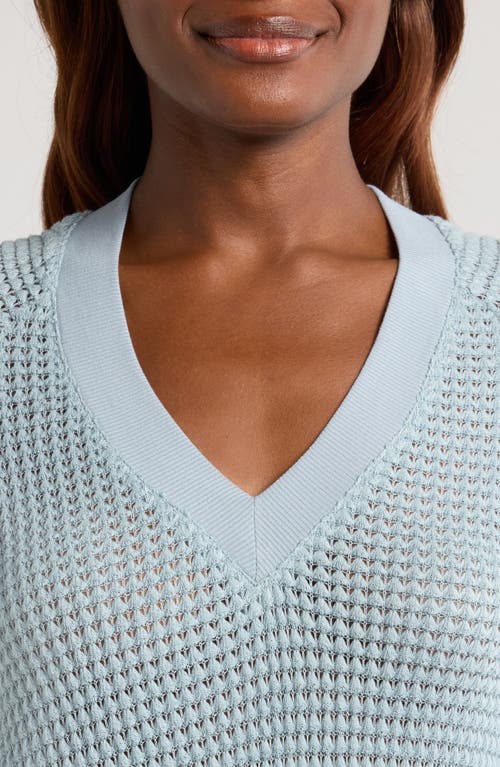 Gibsonlook Courtside Open Stitch Sweater