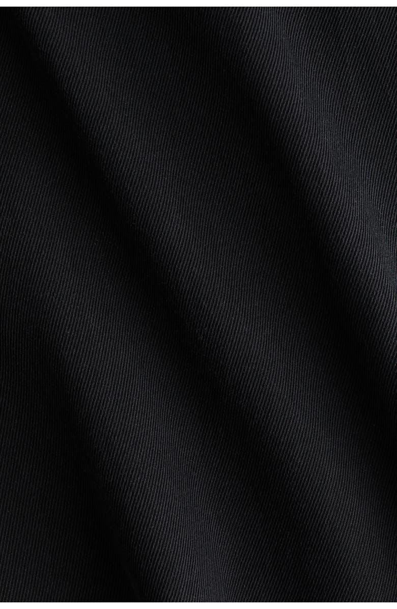 H&M Balloon-leg Denim Trousers, Alternate, color, Black