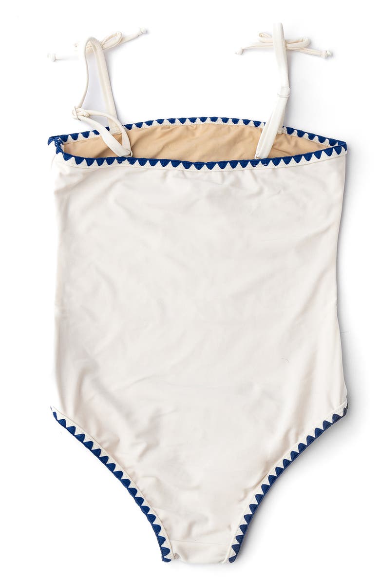 Shade Critters Kids' Embroidered One-Piece Swimsuit, Alternate, color, 