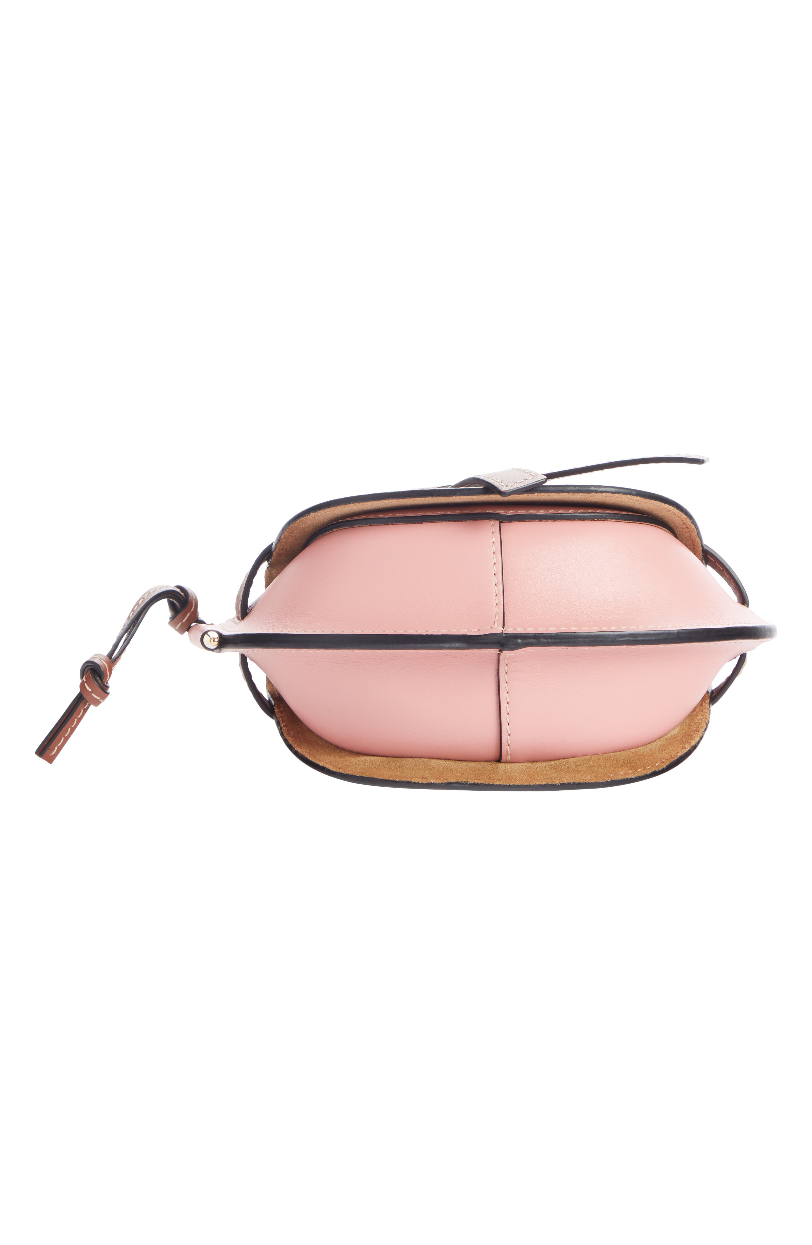 Loewe Mini Gate Leather Crossbody Bag, Alternate, color, 