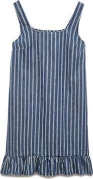 M&S Ruffle Denim Mini Sundress